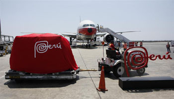 Direct cargo flight services launched between China, Peru