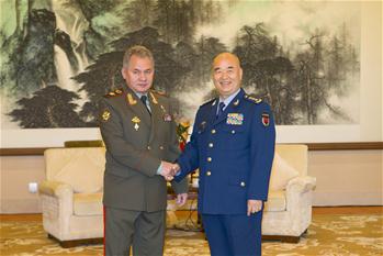 Xu Qiliang meets with Russian Defense Minister in Beijing