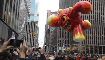 In pics: 90th Macy's Thanksgiving Day Parade in Manhattan, New York