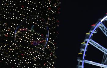 Bubble seen in London