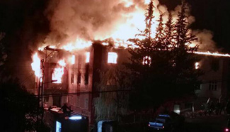 11 students killed in school building fire in SE Turkey