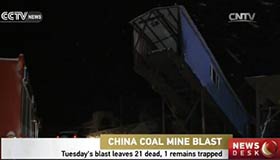 21 killed, 1 remains trapped in Qitaihe mine accident