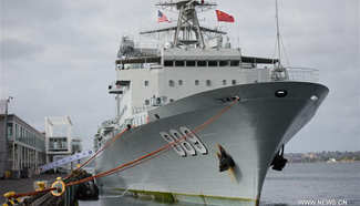Chinese fleets start four-day visit in San Diego