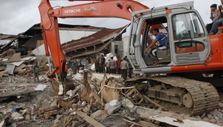 Rescue work underway for quake-hit Aceh, Indonesia