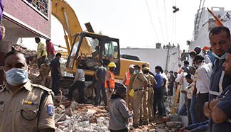 At least 3 killed in building collapse in S India
