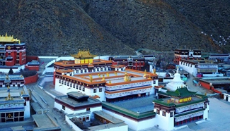 In pics: view of Labrang Monastery in NW China