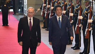 No progress made on long-standing territorial row during Abe-Putin summit
