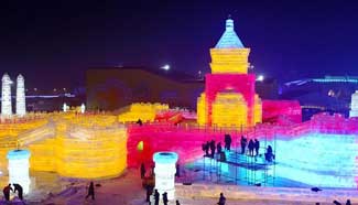 Harbin Ice-Snow World to be open for trial operation on Dec. 21