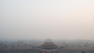 Haze cloaks northern China