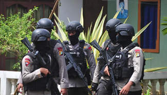 Indonesian police shot dead 3 suspected militants