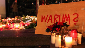 People mourn victims of Berlin terror attack in Germany