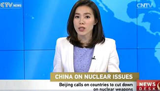 Beijing calls on countries to cut down on nuclear weapons