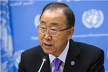 UN Secretary General Ban Ki-moon ahead in polls