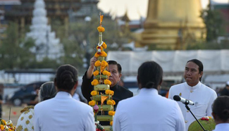 Thai government lays foundations of royal crematorium for late King