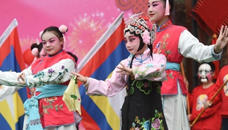 School party on traditional culture held in SE China