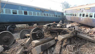 Indian train accident kills 2, injures 40