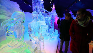Ice Magic show held in Belgium