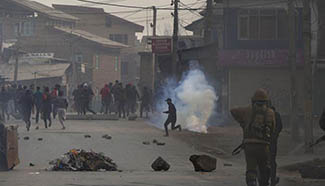 Clashes break out after protest in Indian-controlled Kashmir