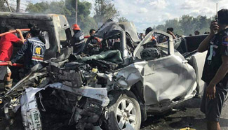 At least 25 dead in road accident in eastern Thailand