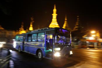 Bus lines in Myanmar's Yangon to be replaced with new ones