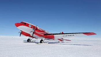 China's 1st fixed-wing aircraft for polar flight lands in Antarctica