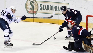 HC Slovan Bratislava beats Admiral Vladivostok 3-2 at KHL in Slovakia