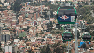 New line added to Bolivia's modern cableway system