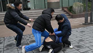 Three theft suspects caught in Shanghai