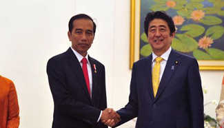 Japanese PM meets with Indonesian president in Bogor