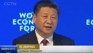 President Xi calls for inclusive globalization at World Economic Forum 2017