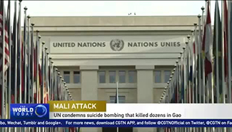 UN condemns Mali suicide bombing