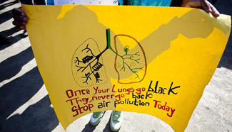 People demand action to address deteriorating air quality in Nepal