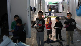 In pics: Skaramangas refugee camp in Greece