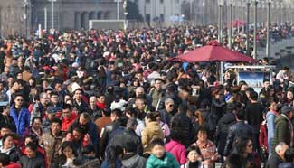 Shanghai witnesses tourism peak on first day of Lunar New Year