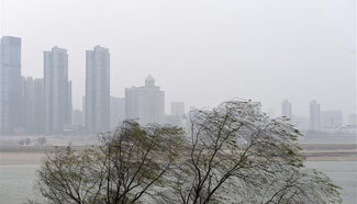 Cold front brings temperature down in east China