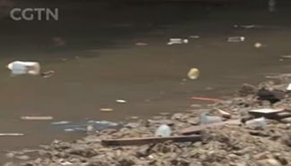 Volunteers clear plastic waste on Thailand's coast