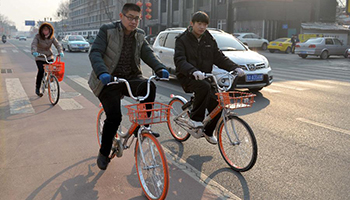 More than 11,000 bikes for sharing put into use in China's Jinan