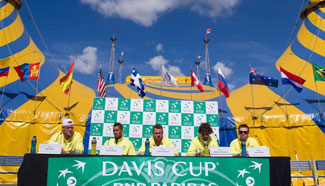 Official draw of Davis Cup match held in Australia
