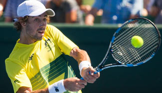 Davis Cup: men's singles match between Australia and Czech Republic