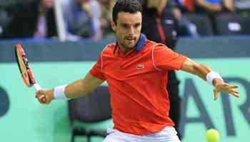 Davis Cup: Men's singles match between Croatia and Spain