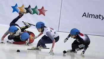 In pics: Women's short-track speed skating at Almaty Universiade