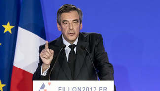 French candidate Fillon expresses "fierce determination" to stay in presidential race