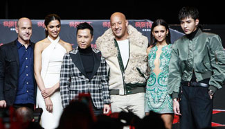 Premiere of film "xXx: The Return of Xander Cage" held in Beijing