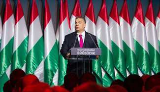 Hungarian PM touts nationalist policy