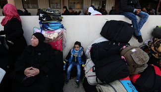 Egyptian authorities open Rafah crossing border with Gaza Strip