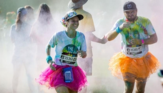 10,000 people attend Color Run in Australia