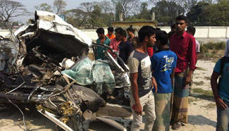 Bus collision kills at least 11 in Bangladesh