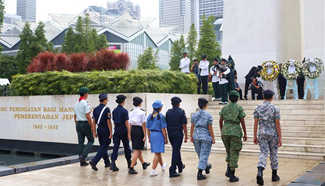 Singapore holds memorial service to commemorate civilian victims of Japanese occupation
