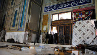 Death toll of Pakistan shrine blast rises to 72