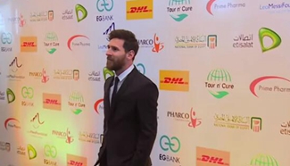 Football superstar Messi visits Egypt to promote Hepatitis C treatment